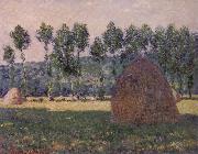 Claude Monet, Haystacks,Night Effect